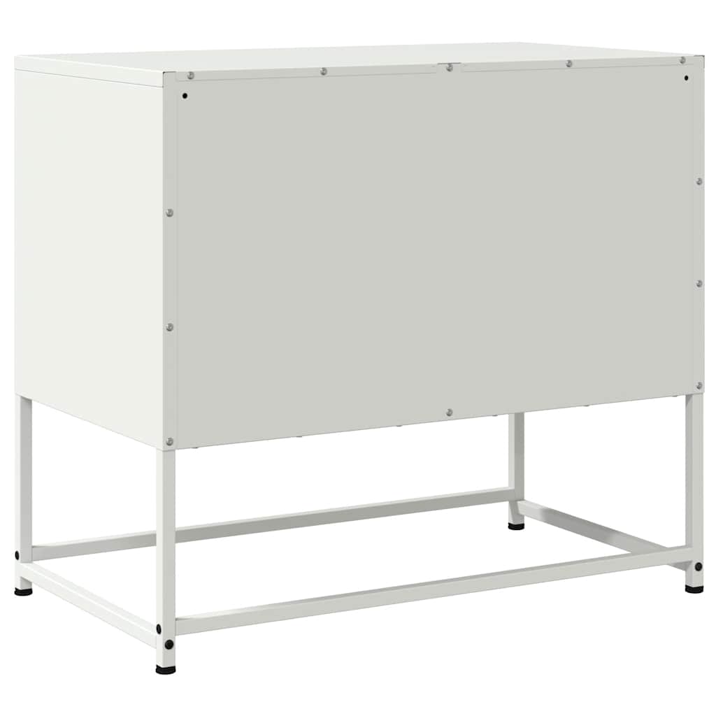 TV ormarić crni 68,5 x 39 x 60,5 cm bijeli