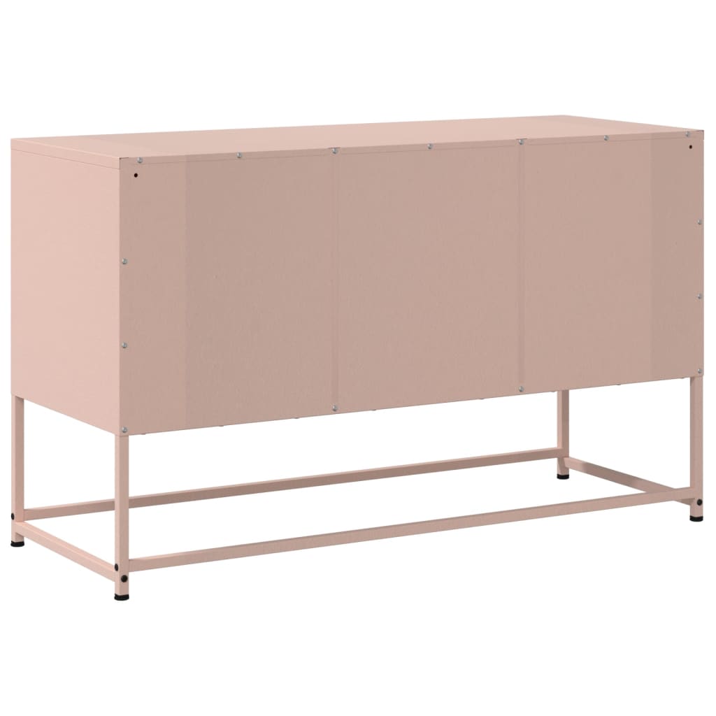 TV ormarić ružičasti 100,5x39x60,5 cm čelični