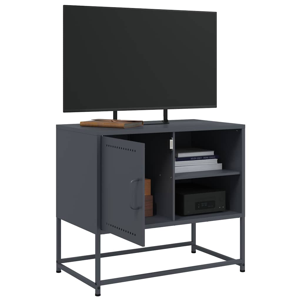 TV ormarić antracit 68x39x60,5 cm čelik