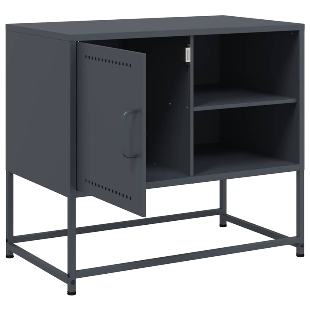 TV ormarić antracit 68x39x60,5 cm čelik
