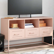 TV ormarić ružičasti 100,5x39x60,5 cm čelični