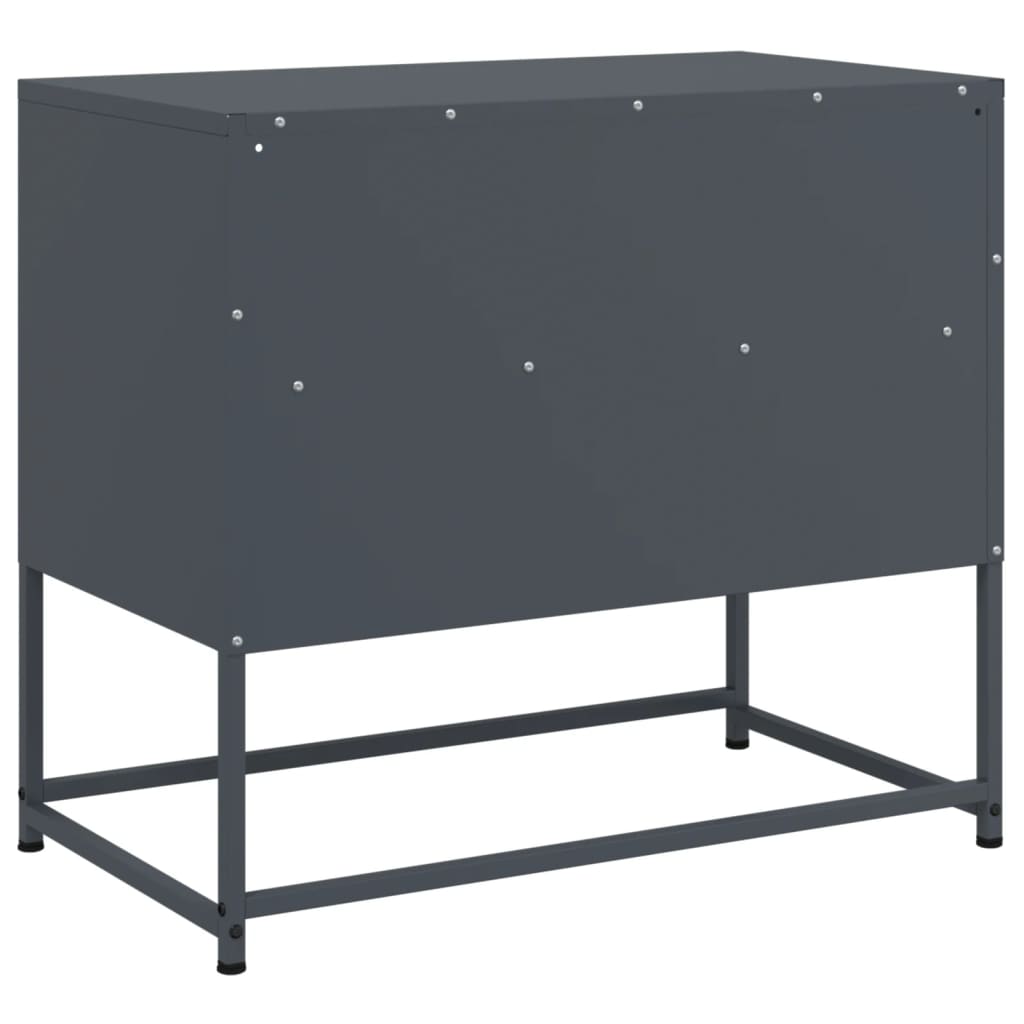 TV ormarić antracit 68x39x60,5 cm čelik