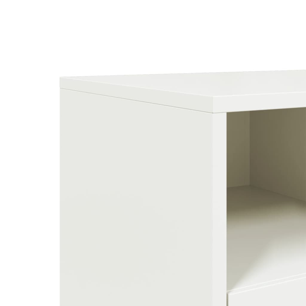 TV ormarić crni 68x39x60,5 cm bijeli