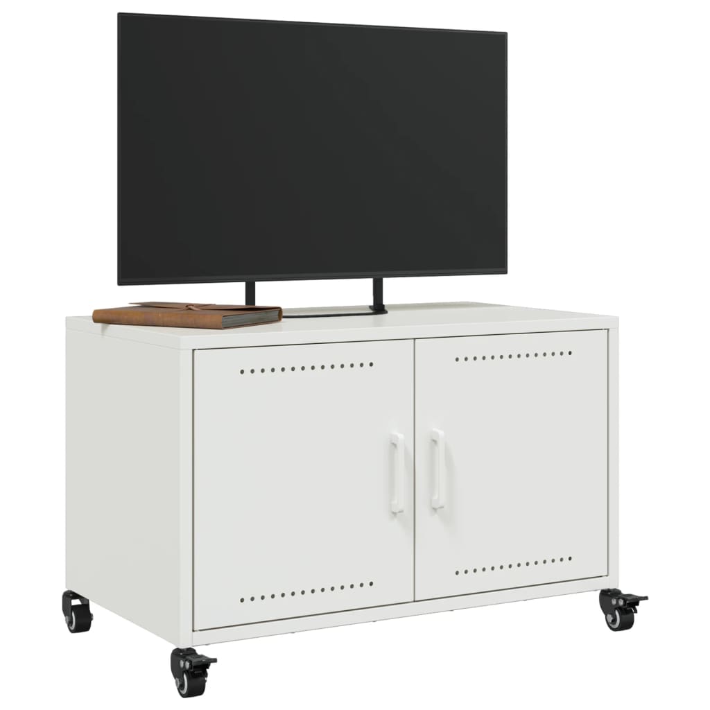 TV ormarić bijeli 68 x 39 x 43,5 cm čelik