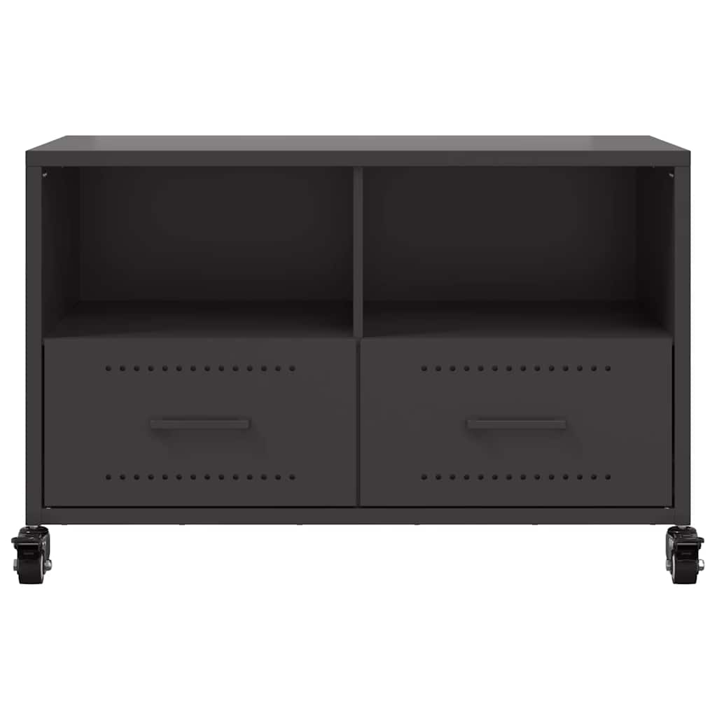 TV ormarić crni 68 x 39 x 43,5 cm čelik