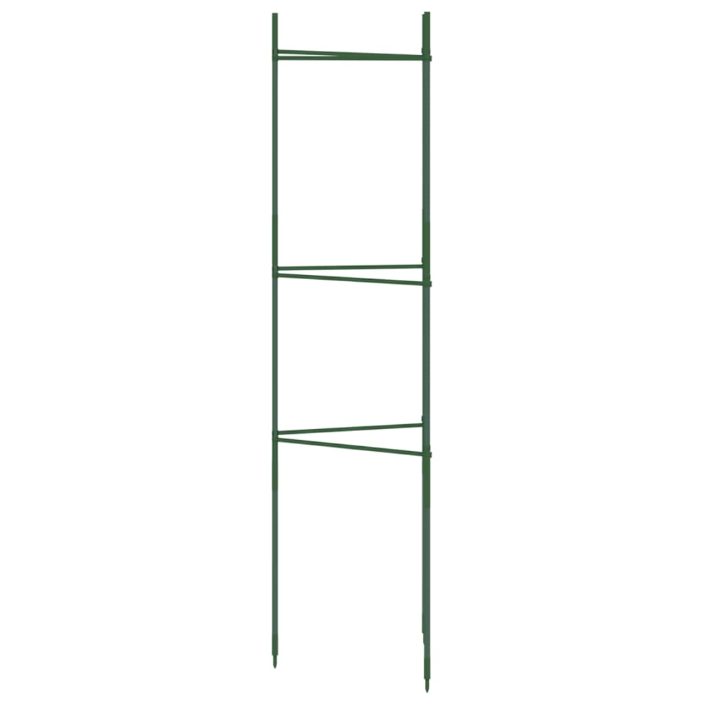 Kavez za rajčice 2 kom 116 cm od čelika i PP-a