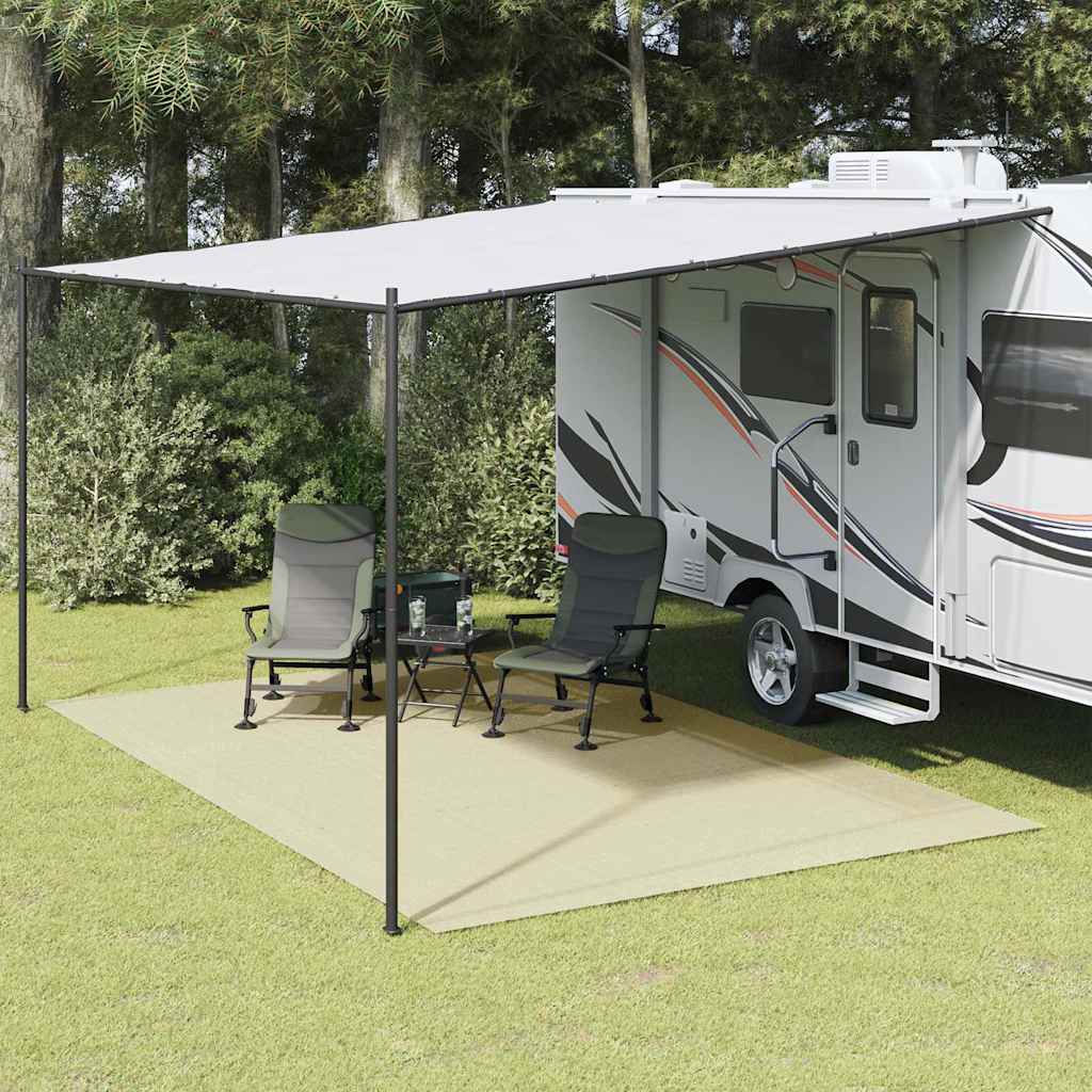 Tepih za šator krem 6x3 m