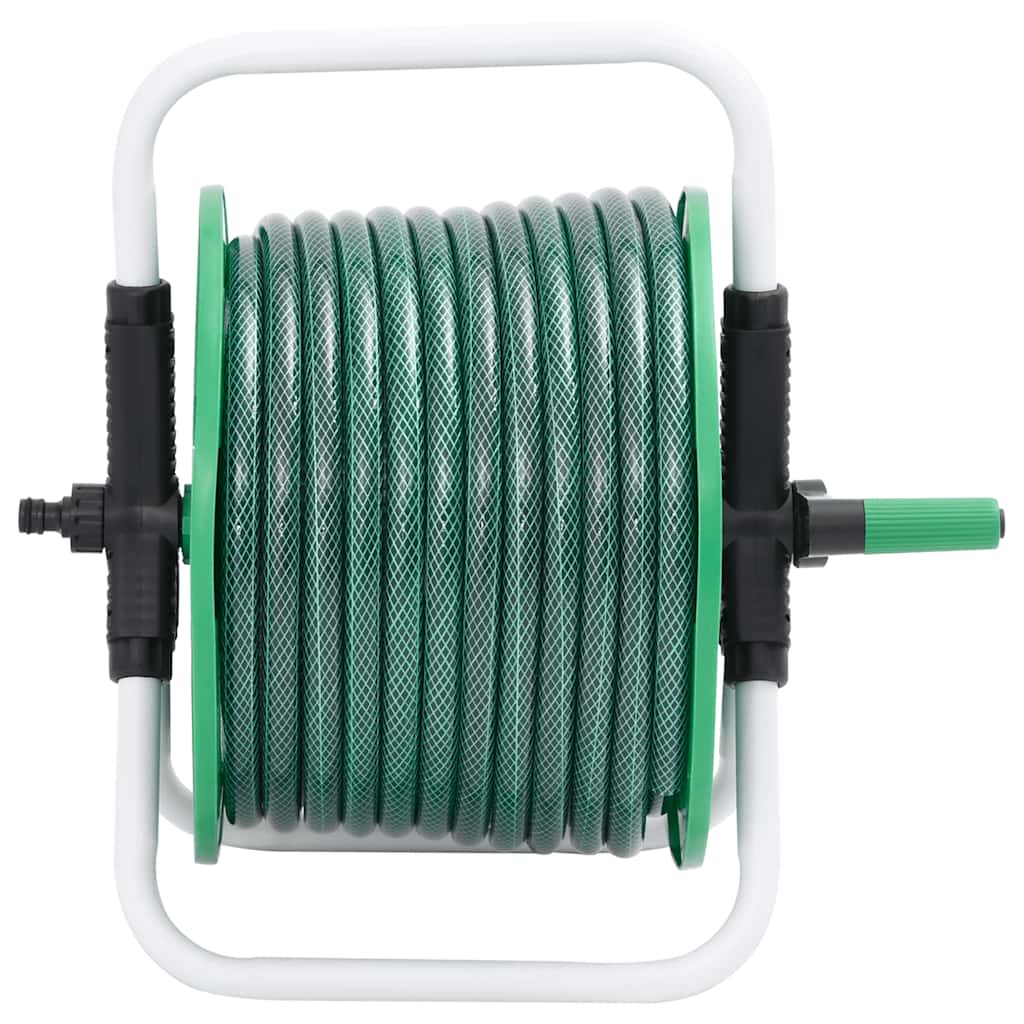 Zeleni kolut sa setom za pričvršćivanje crijeva 0,5 " 30 m PVC