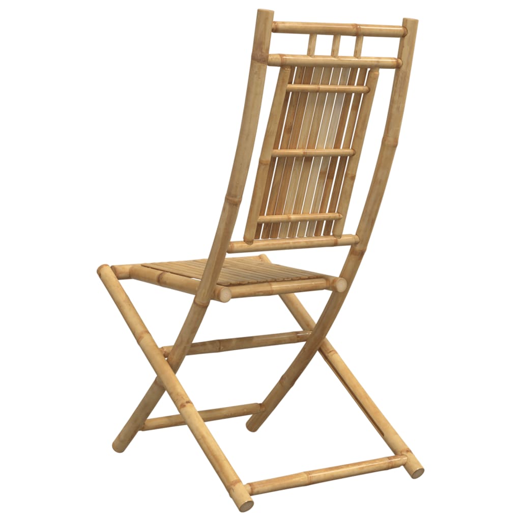 Sklopive vrtne stolice 2 kom 46 x 66 x 99 cm od bambusa