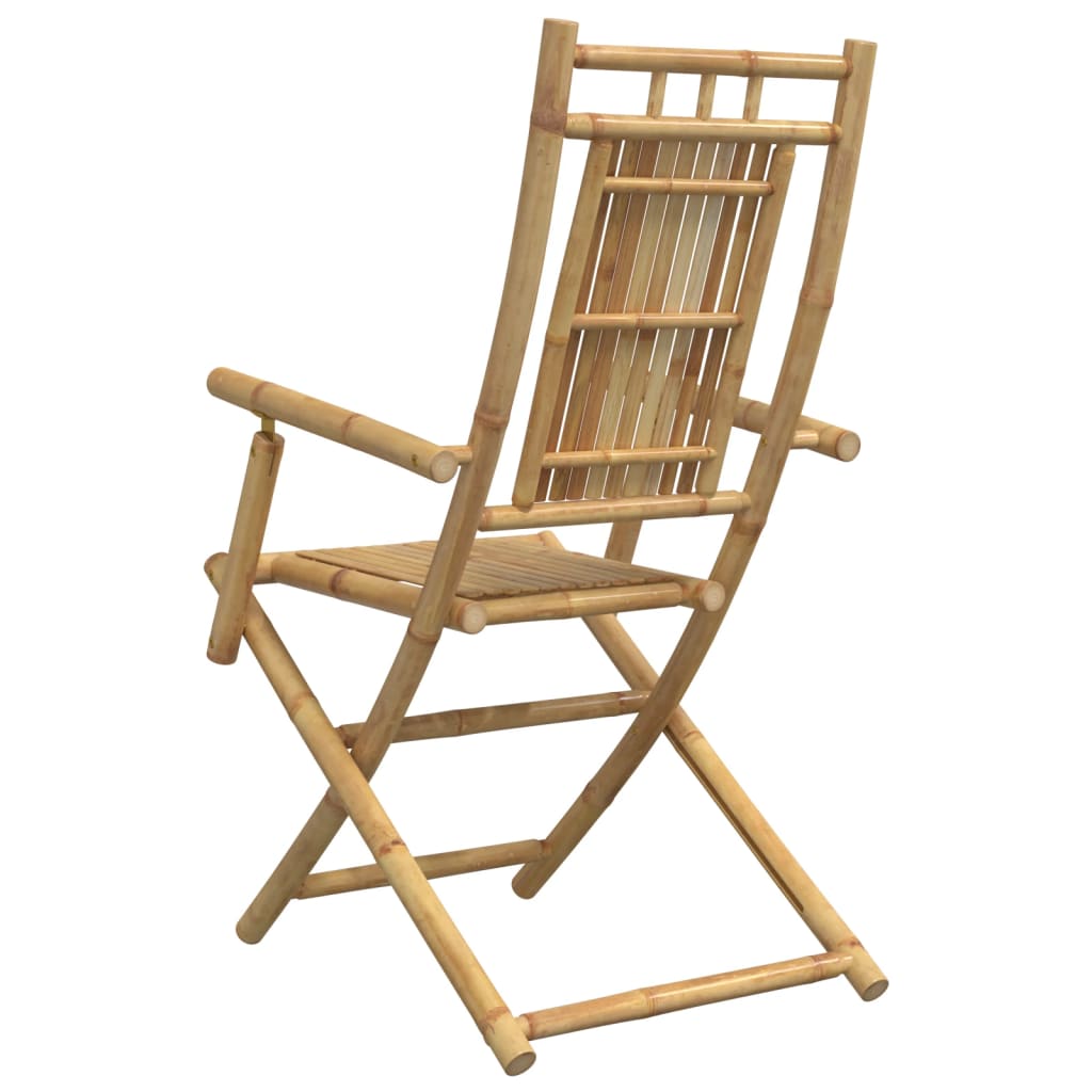 Sklopive vrtne stolice 2 kom 53 x 66 x 99 cm od bambusa