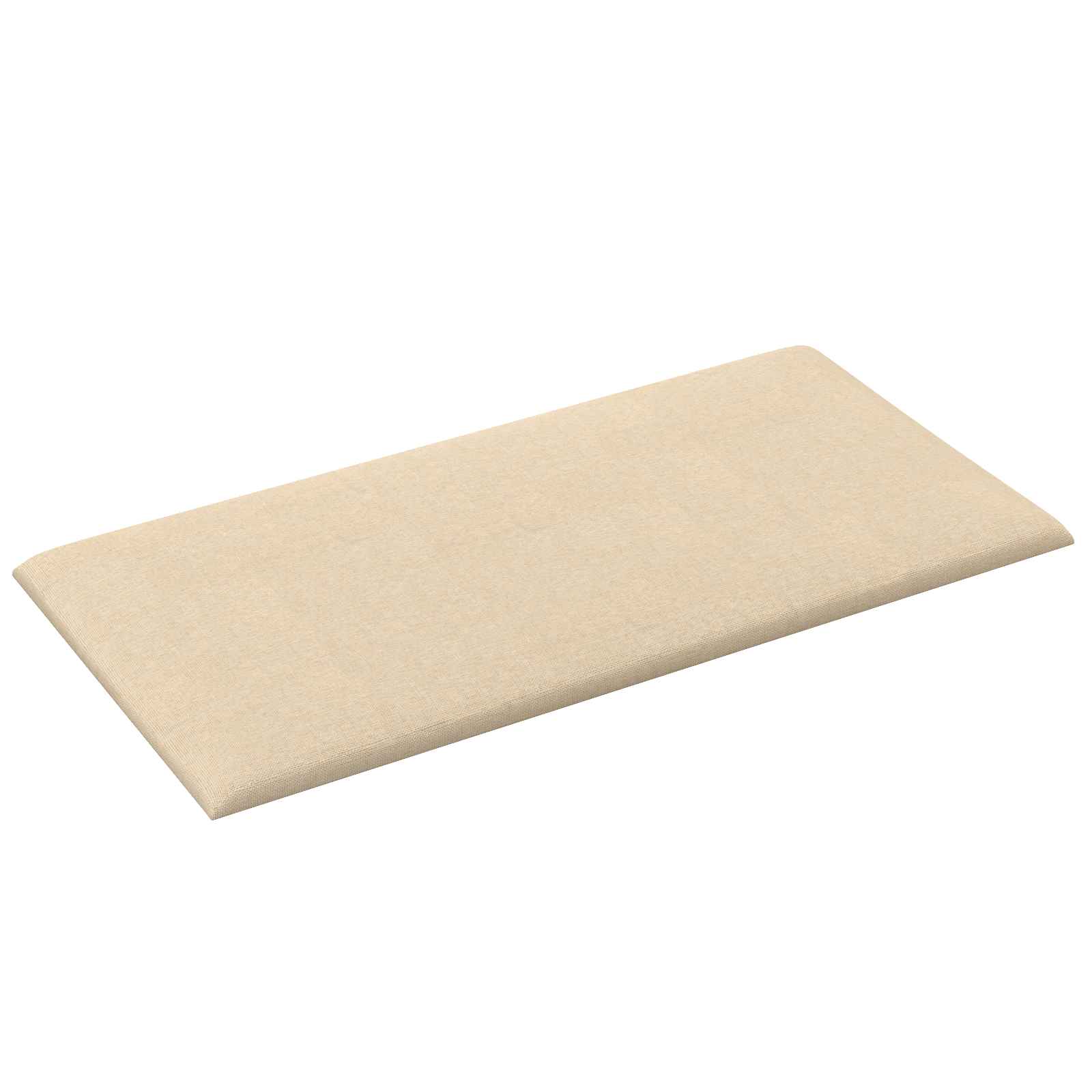 Zidna uzglavlja 12 pcs Krema 30 x 15 cm tkanina