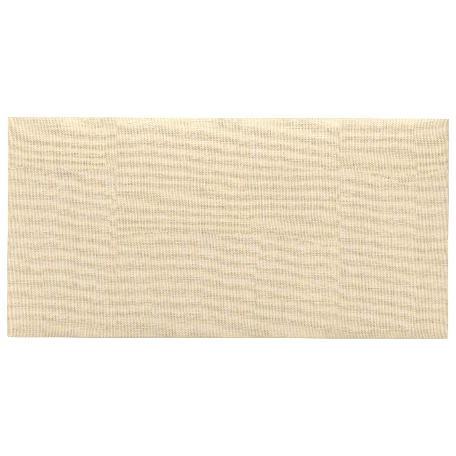 Zidna uzglavlja 12 pcs Krema 30 x 15 cm tkanina