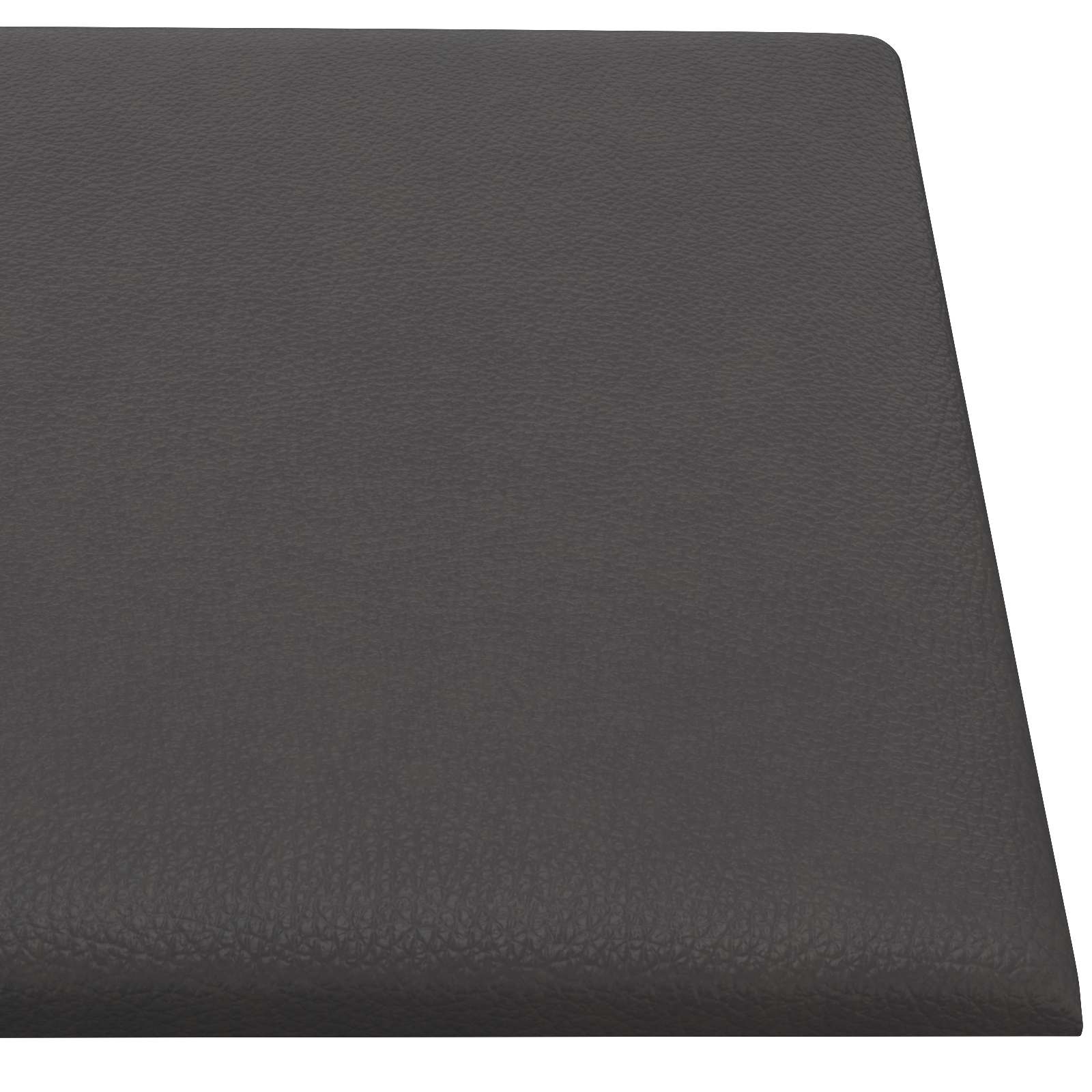 Zidna uzglavlja 12 pcs Sivi 30 x 15 cm tkanina
