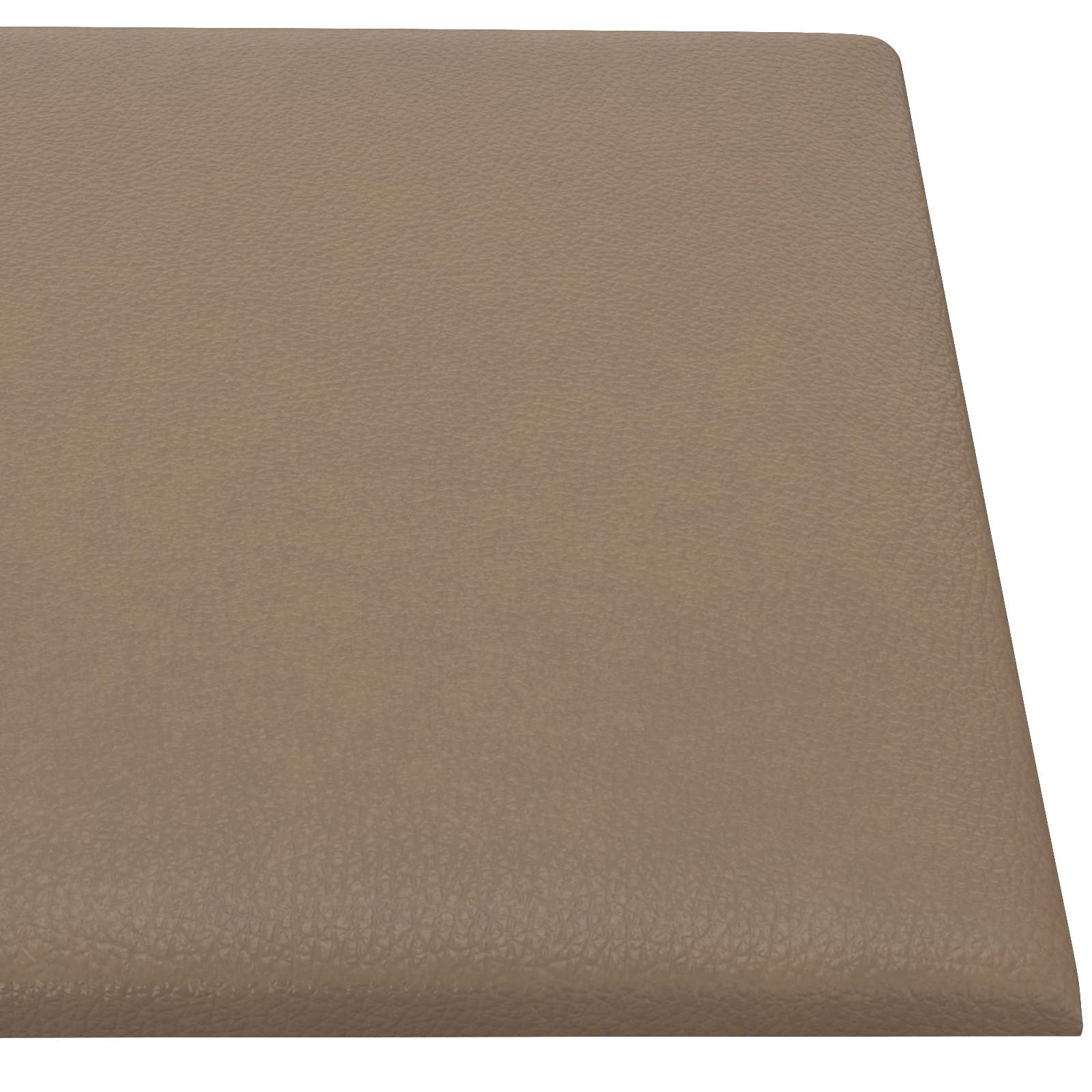 Zidna uzglavlja 12 pcs Boja cappuccina 30 x 30 cm tkanina