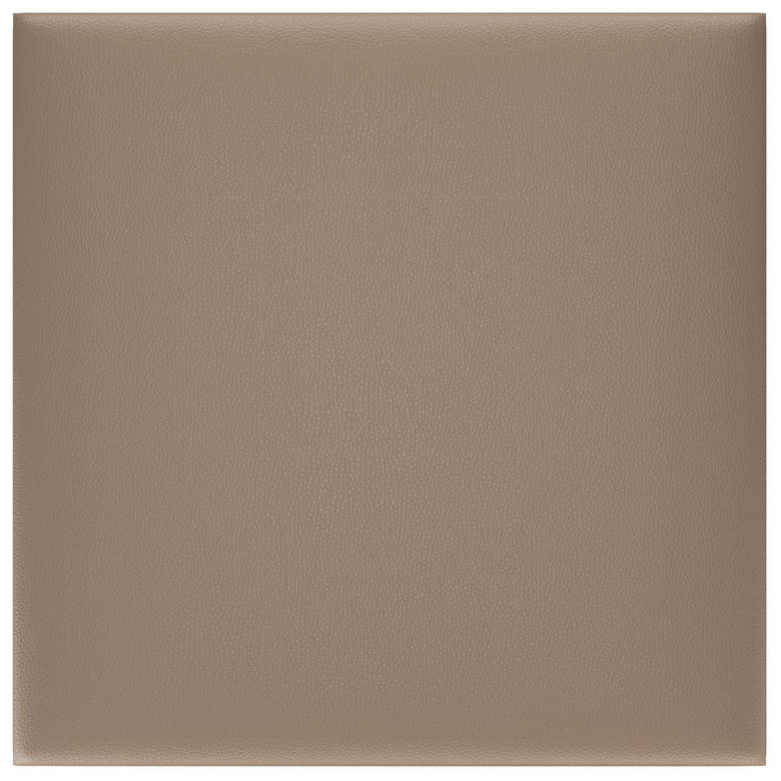 Zidna uzglavlja 12 pcs Boja cappuccina 30 x 30 cm tkanina