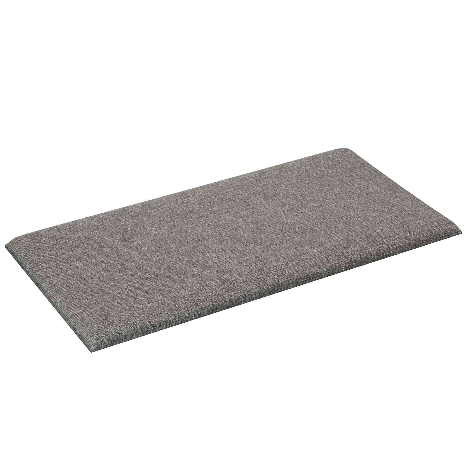 Zidna uzglavlja 12 pcs Svijetlo siva 60 x 30 cm tkanina