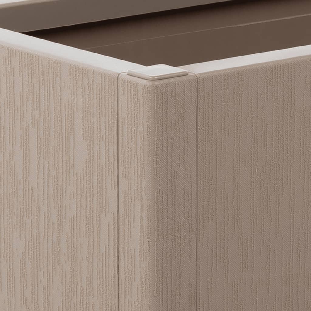 Vrtna sadilica s nogama smeđa 80x36x35 cm PP