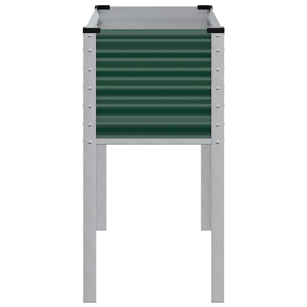Vrtna žardinjera Zelena 100x45x90 cm Čelična