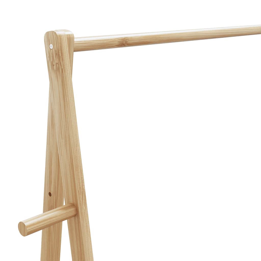 Stalak za odjeću s policama 96x45,5x150,5 cm od bambusa