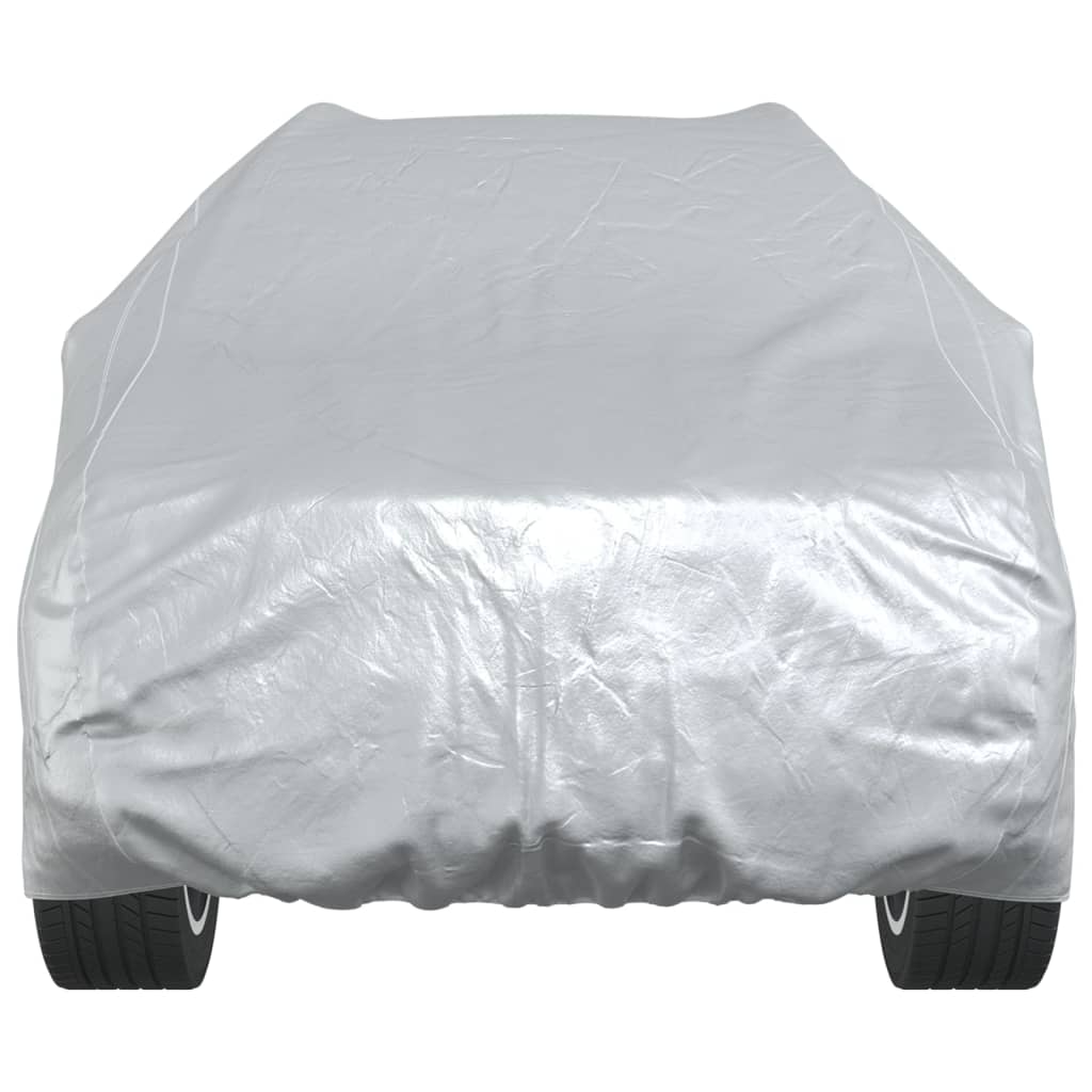 Automobilska navlaka za SUV s trakama s kopčom srebrna XL