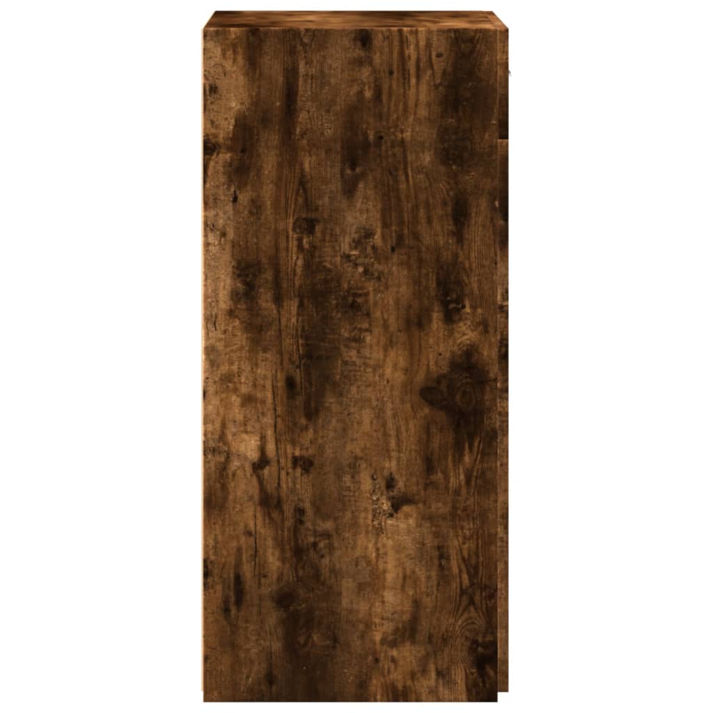 Komoda boja dimljenog hrasta 50x42,5x93 cm konstruirano drvo