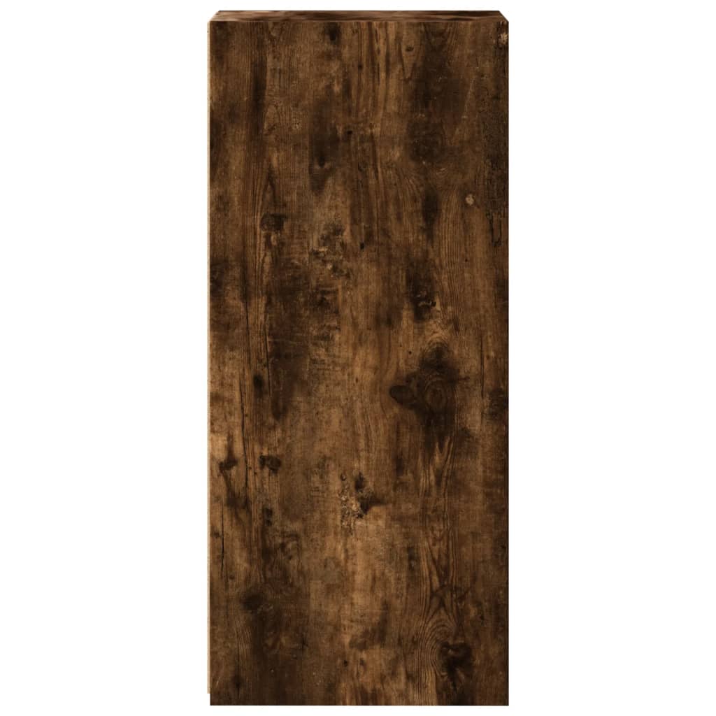 Komoda boja dimljenog hrasta 30x41x93 cm konstruirano drvo