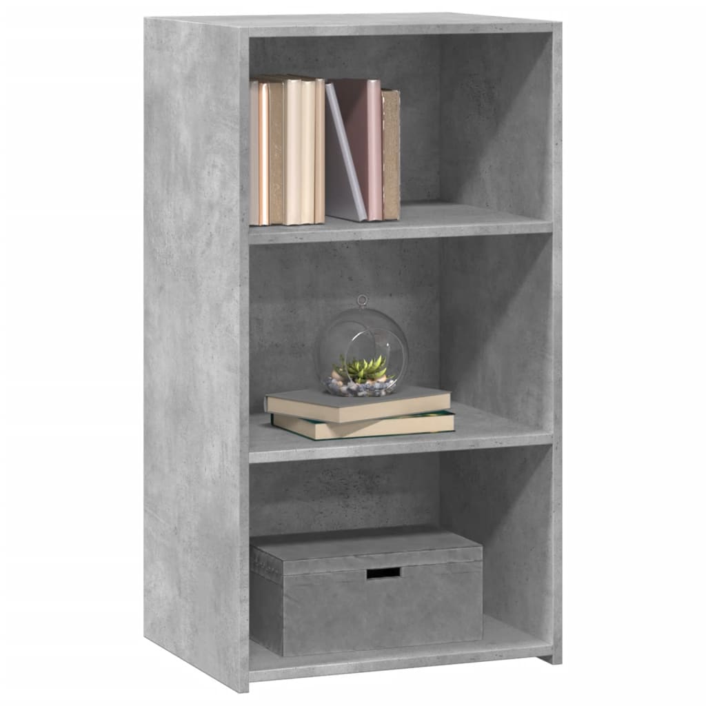 Komoda siva boja betona 50x41x93 cm od konstruiranog drva