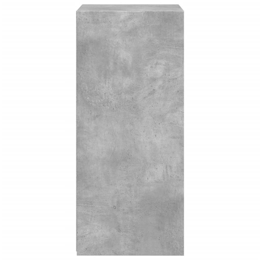 Komoda siva boja betona 50x41x93 cm od konstruiranog drva