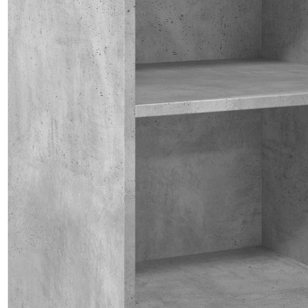 Komoda siva boja betona 50x41x93 cm od konstruiranog drva
