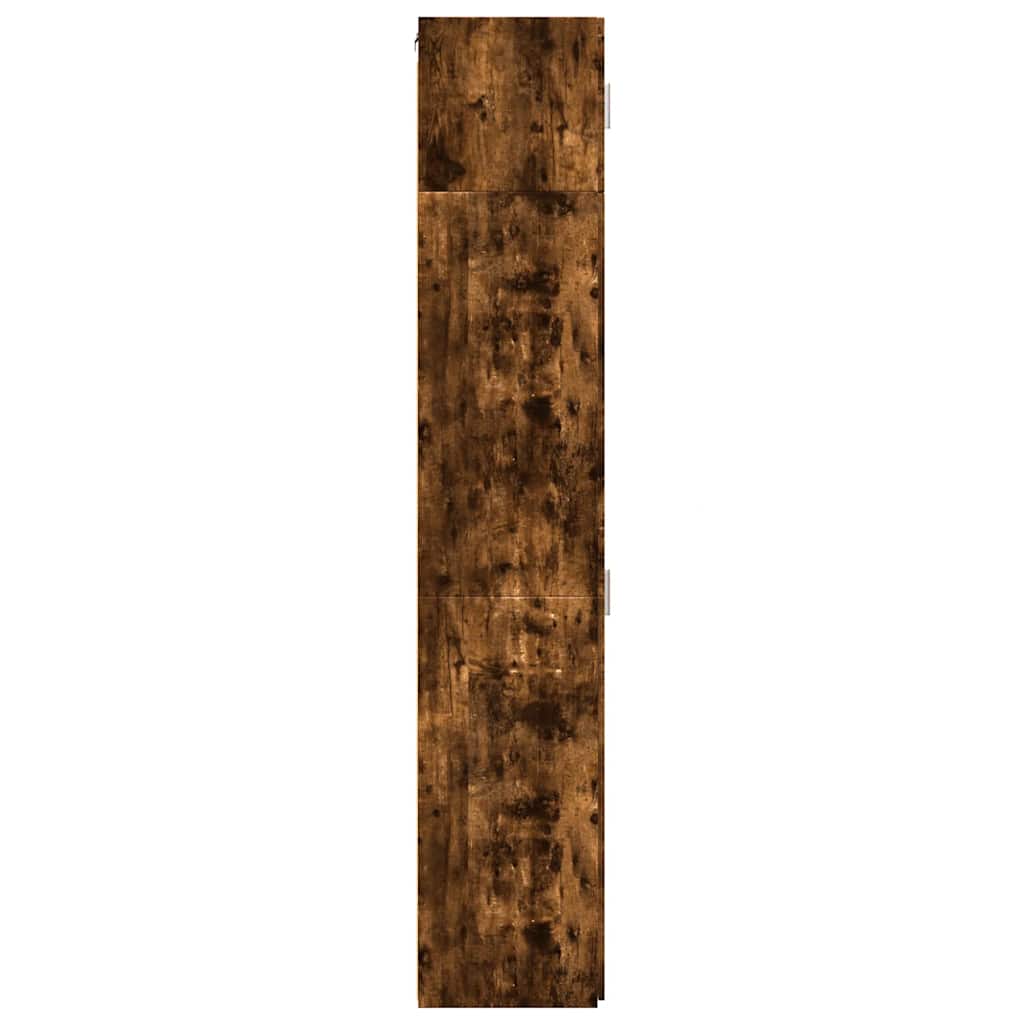 Uski ormarić za pohranu boja hrasta 50 x 42,5 x 225 cm drveni