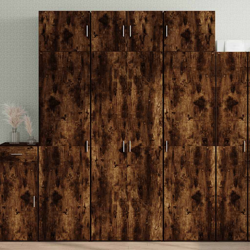 Ormarić za pohranu boja hrasta 70x42,5x225 cm konstruirano drvo