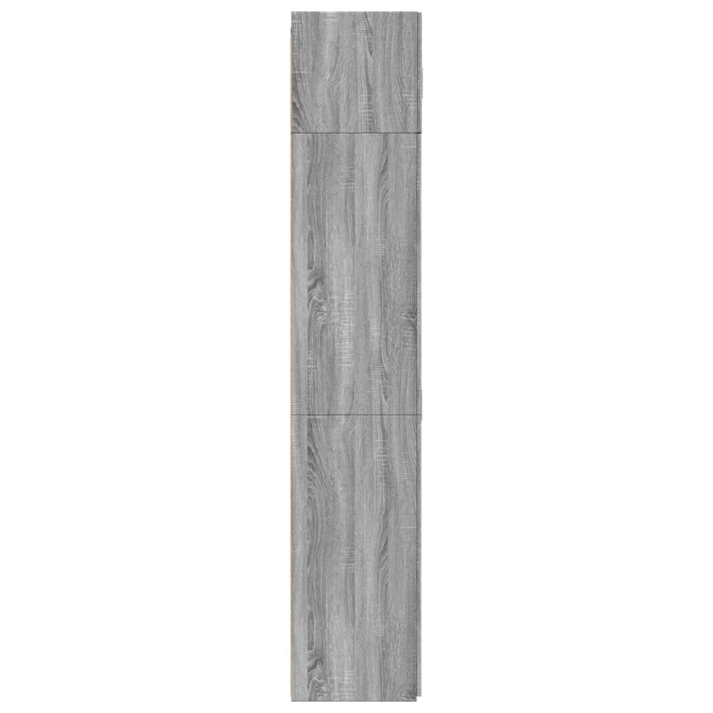 Ormarić za pohranu boja hrasta sonome 80 x 42,5 x 225 cm drveni
