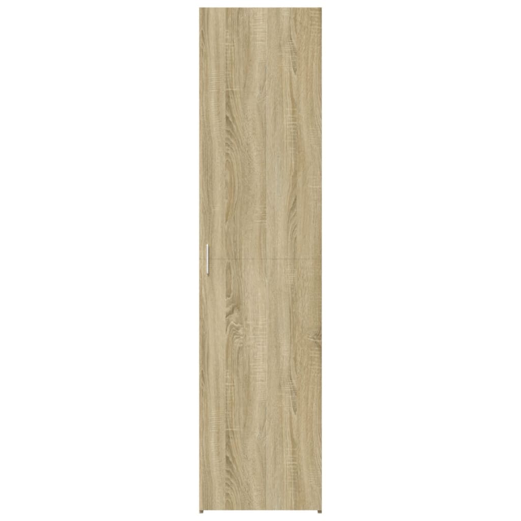 Visoka komoda boja hrasta 50x42,5x185 cm od konstruiranog drva
