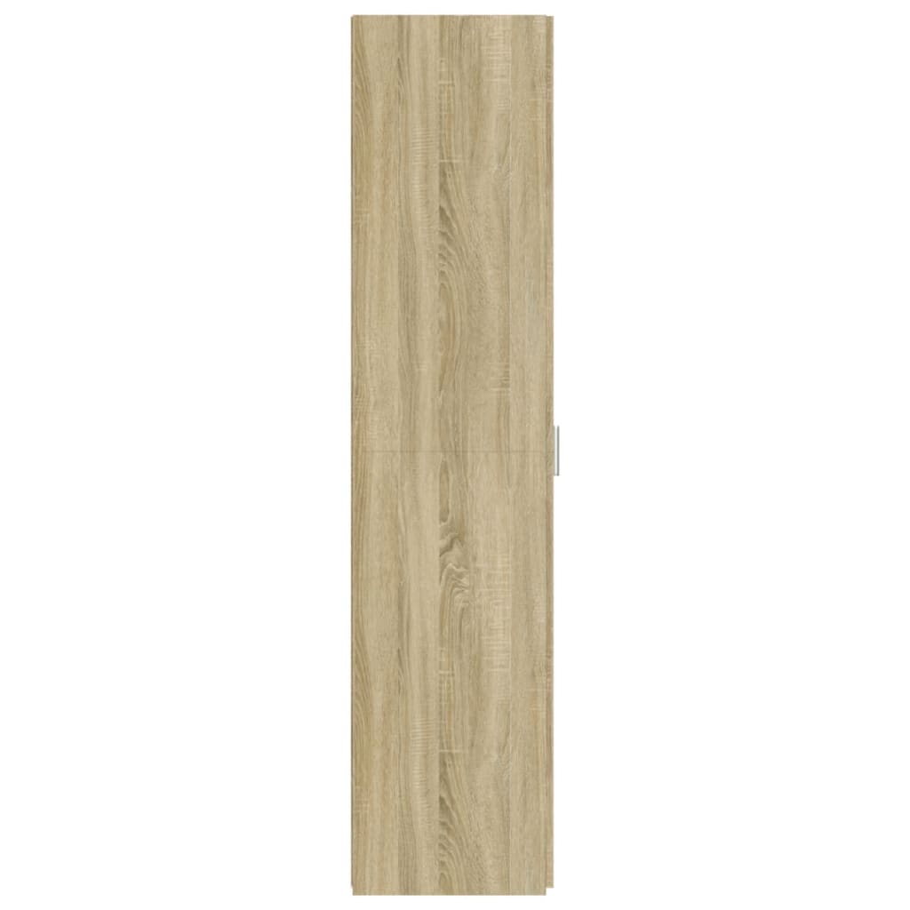 Visoka komoda boja hrasta 50x42,5x185 cm od konstruiranog drva