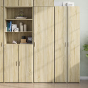 Visoka komoda boja hrasta 50x42,5x185 cm od konstruiranog drva
