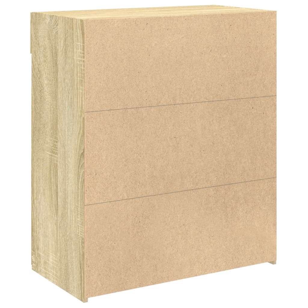 Komoda boja hrasta sonome 80x42,5x93 cm od konstruiranog drva