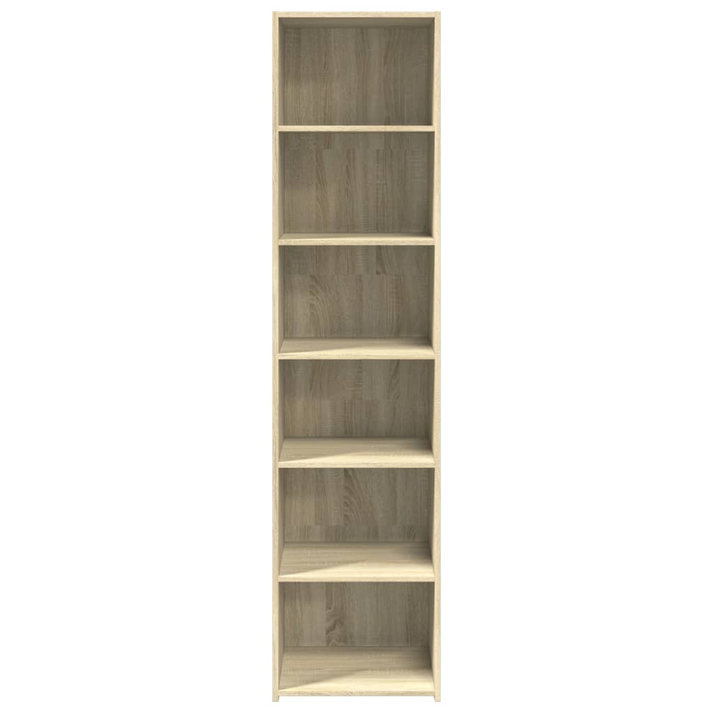 Visoka komoda boja hrasta sonome 45x41x185cm konstruirano drvo