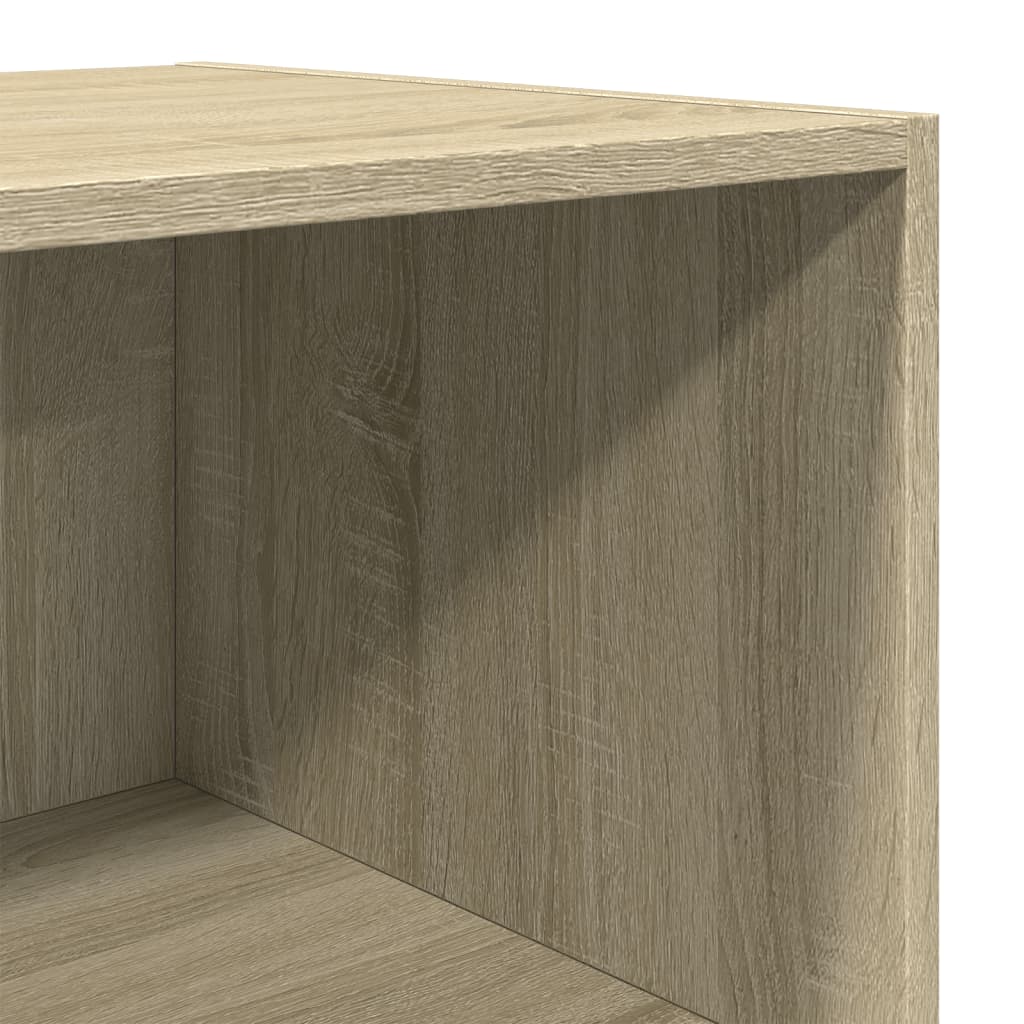 Visoka komoda boja hrasta sonome 45x41x185cm konstruirano drvo