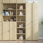 Visoka komoda boja hrasta sonome 45x41x185cm konstruirano drvo