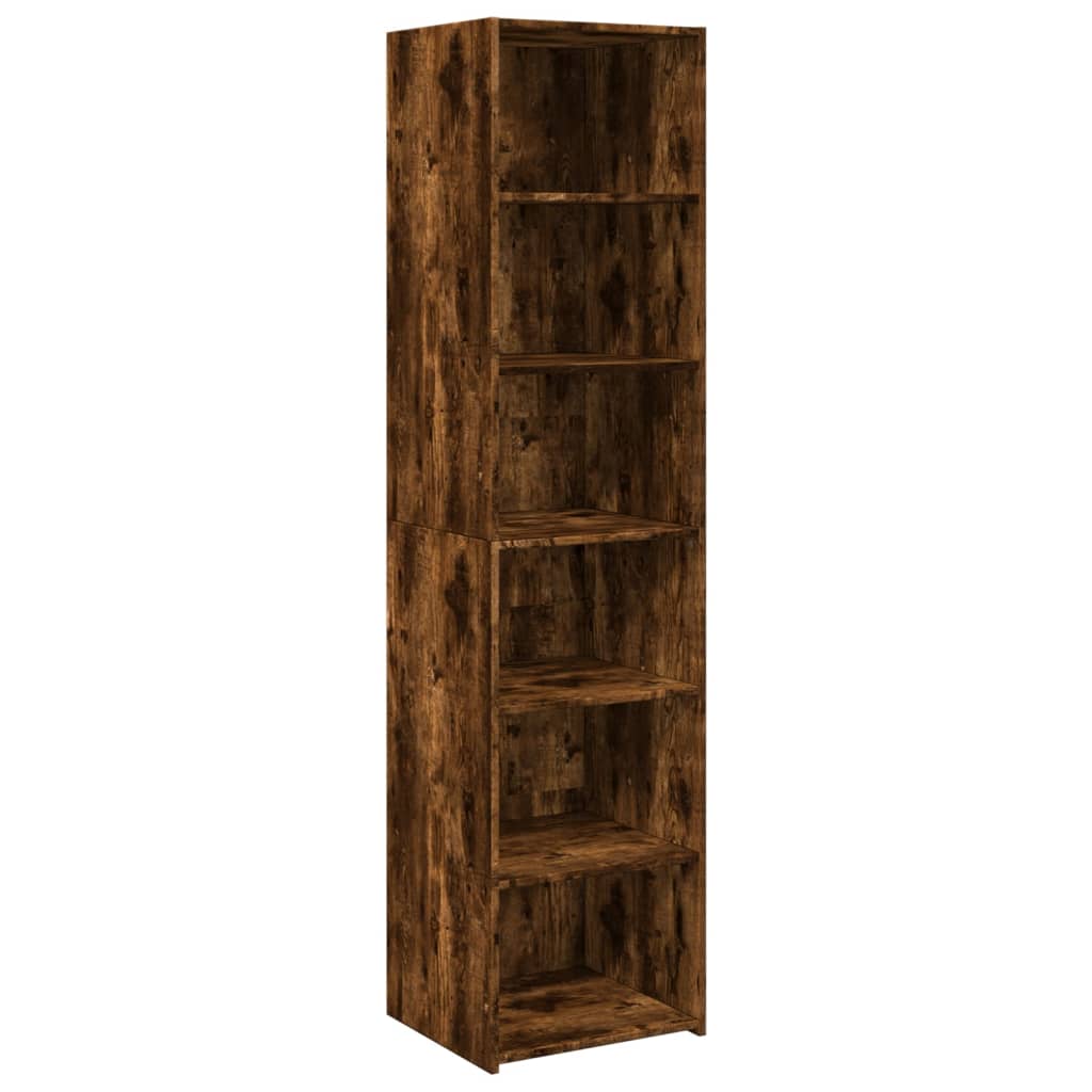 Visoka komoda boja hrasta 45x41x185cm od konstruiranog drva