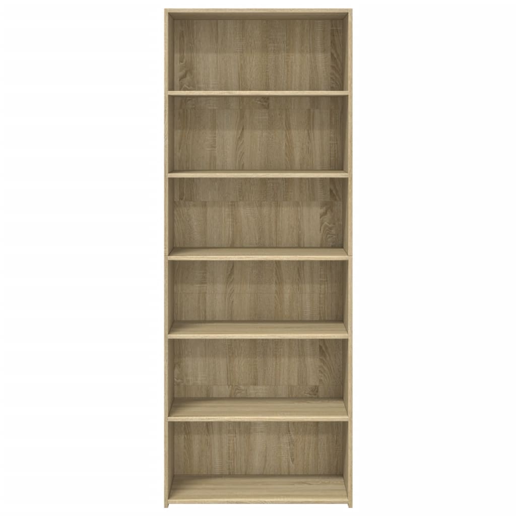 Visoka komoda hrasta sonome 70x41x185 cm od konstruiranog drva