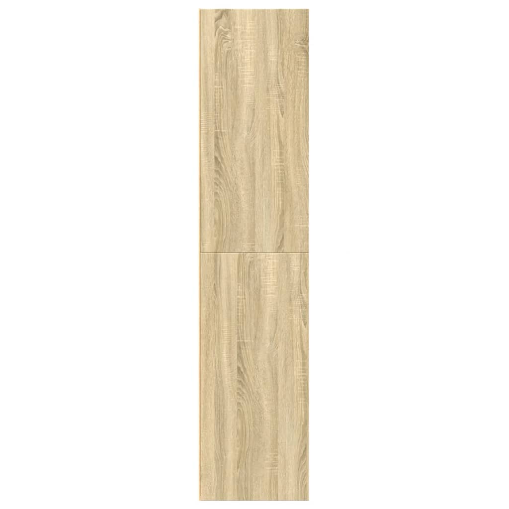 Visoka komoda hrasta sonome 70x41x185 cm od konstruiranog drva