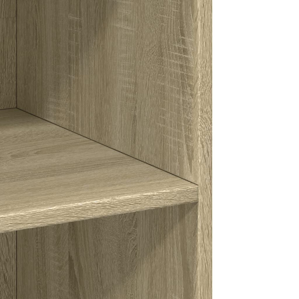 Visoka komoda hrasta sonome 70x41x185 cm od konstruiranog drva