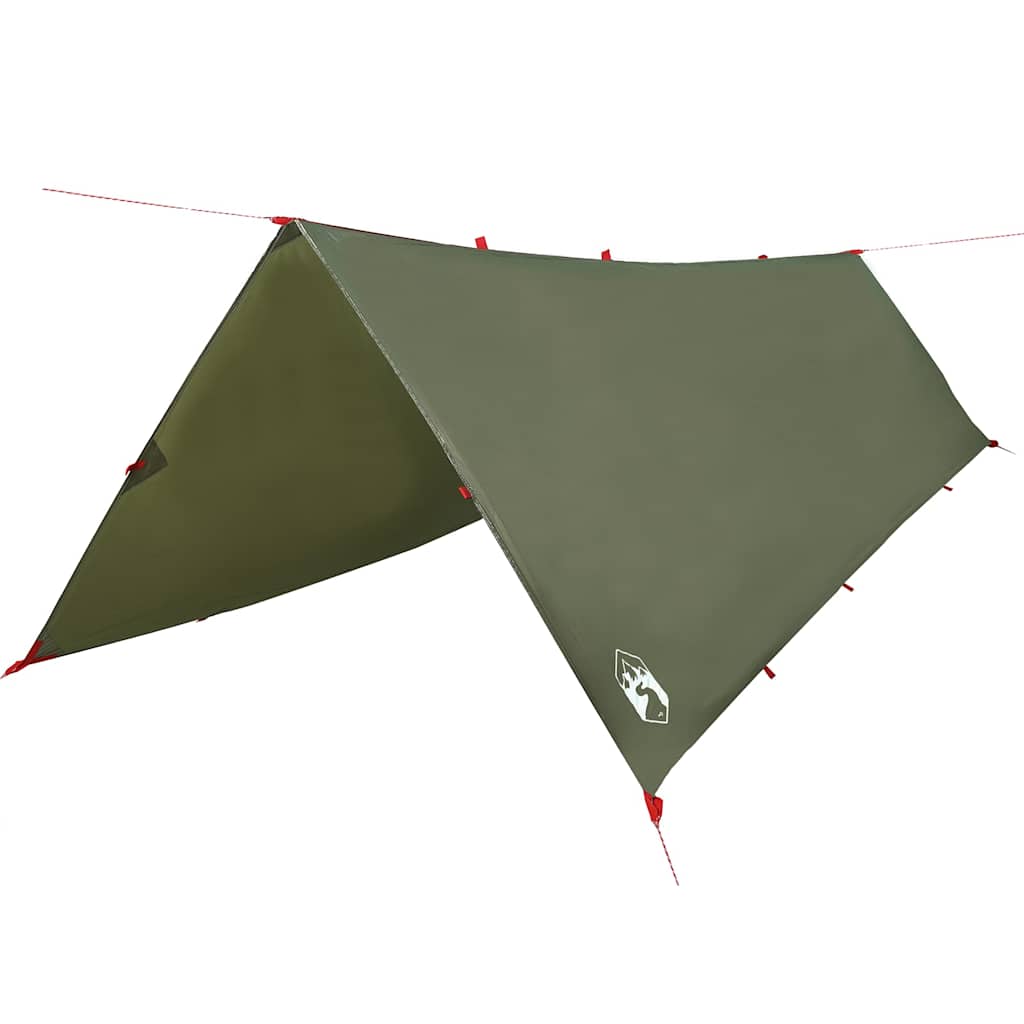 Cerada za kampiranje maslinastozelena 506x306 cm vodootporna