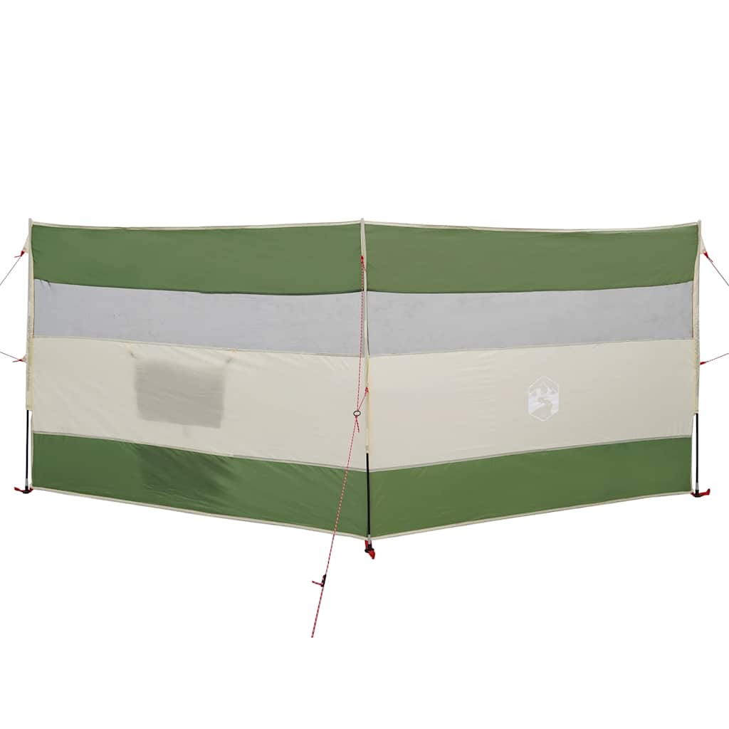 Kamperska vjetrobranska zaštita zelena 340 x 130 cm vodootporna