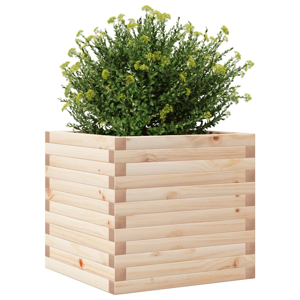 Vrtna sadilica 50x50x45,5 cm od masivne borovine