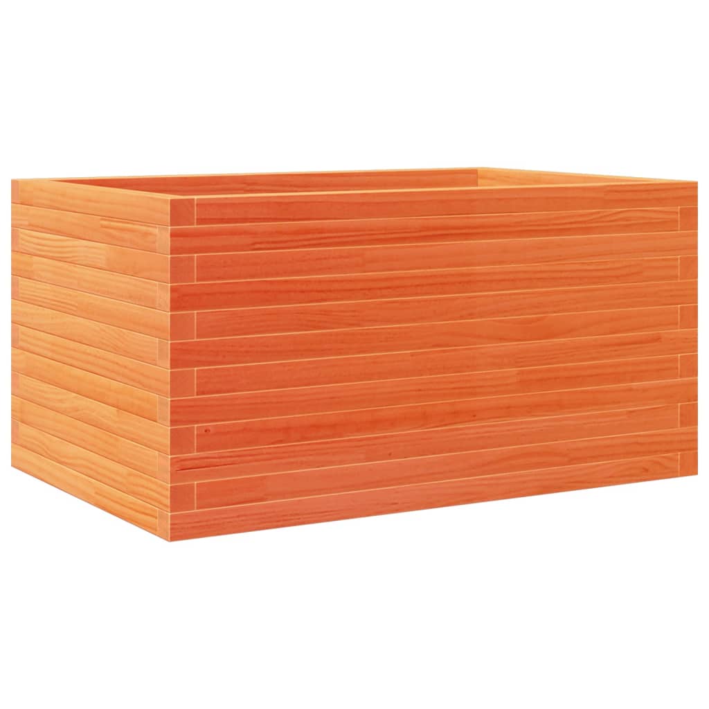 Vrtna sadilica voštano smeđe boje 90x60x45,5 cm od borovine