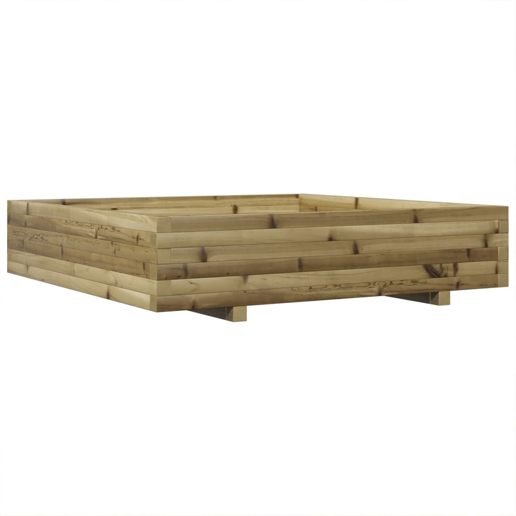 Vrtna sadilica 110 x 110 x 26,5 cm od impregnirane borovine