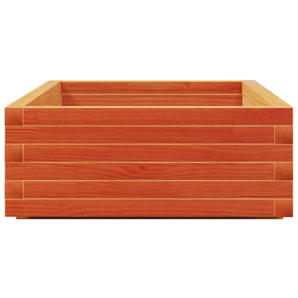 Vrtna sadilica voštano smeđe boje 110x60x26,5 cm od borovine
