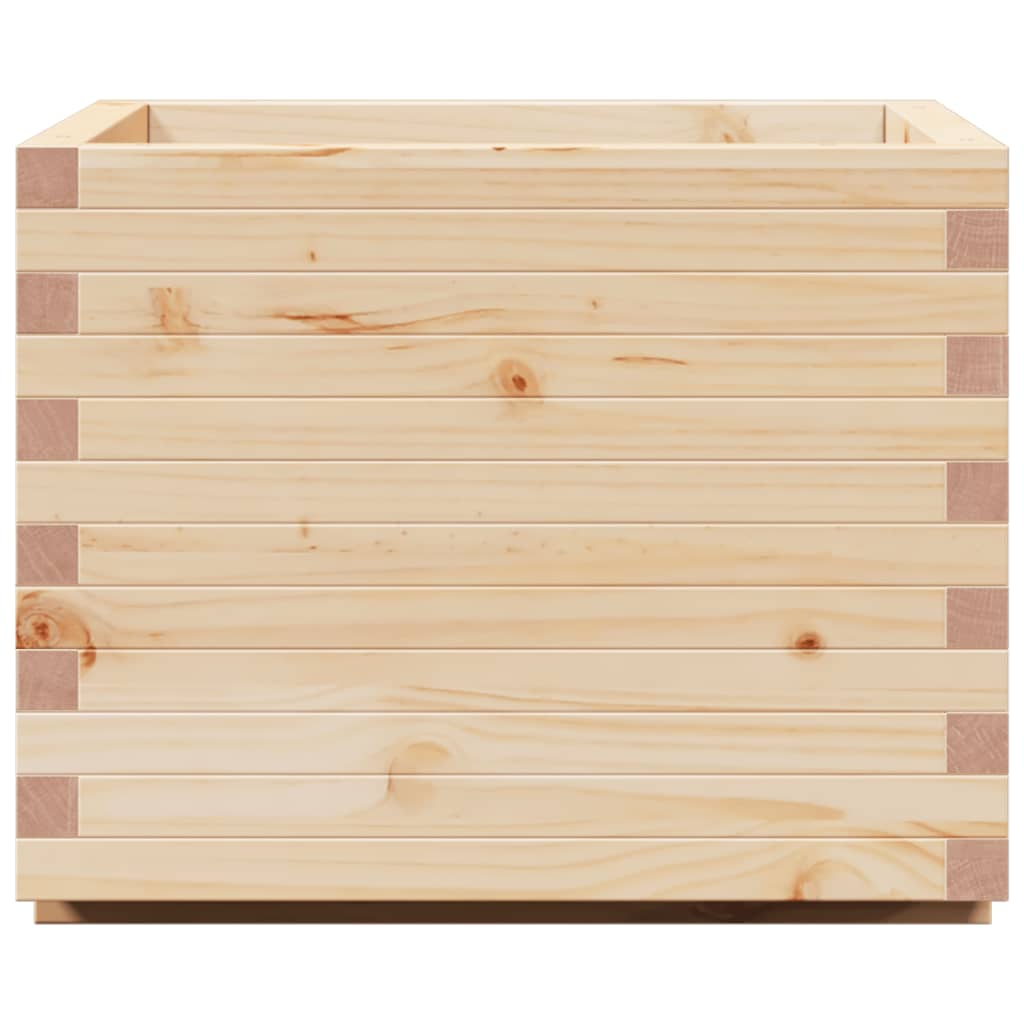 Vrtna sadilica 60x60x49,5 cm od masivne borovine